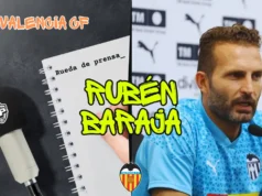 Rueda de Prensa Rubén Baraja Valencia