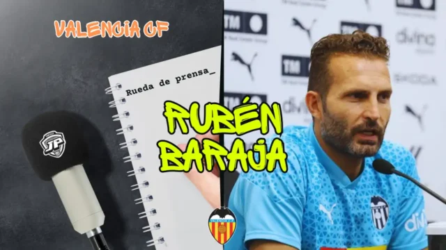 Rueda de Prensa Rubén Baraja Valencia