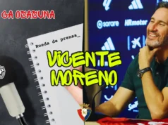 Rueda de Prensa Vicente Moreno Osasuna