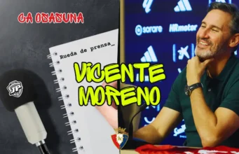 Rueda de Prensa Vicente Moreno Osasuna