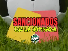 Sancionados Jornada LaLiga 24/25