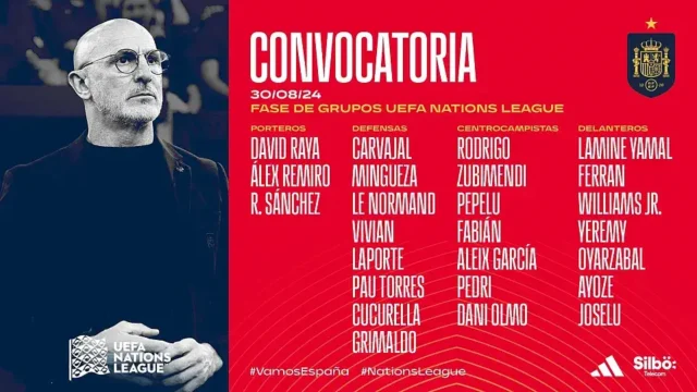 convocatoria España Nations League