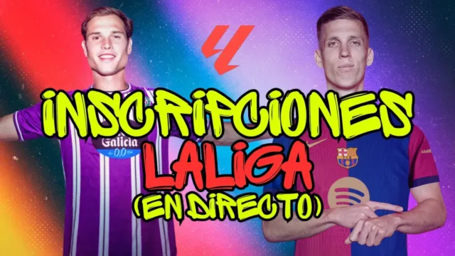 insripciones laliga directo Insripciones LaLiga en directo