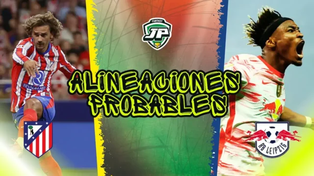 alineacion probable Atletico - Leizpig