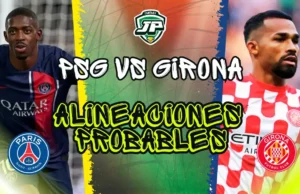 alineacion probable PSG - Girona