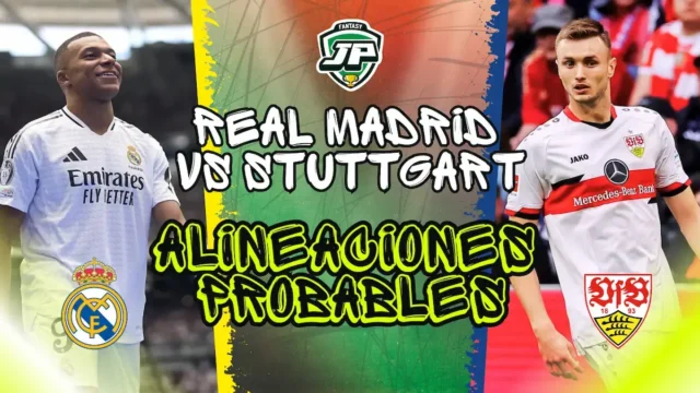 alineacion probable Real Madrid - Stuttgart