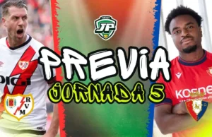 previa jornada 5 Rayo - Osasuna