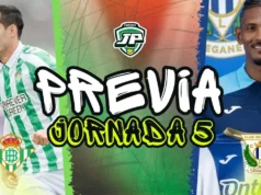 previa jornada 5 Betis - Leganés