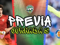 previa jornada 5 Sevilla - Getafe