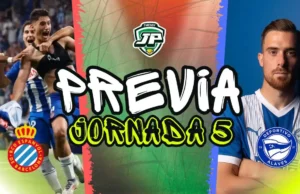 previa jornada 5 Espanyol - Alavés