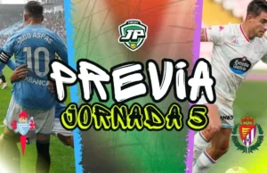 previa jornada 5 Celta - Real Valladolid