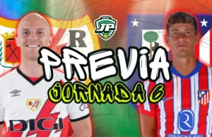 previa jornada 6 rayo vallecano - atlético de madrid