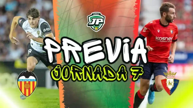 previa jornada 7 Valencia - Osasuna