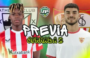 previa jornada 8 athletic club- sevilla fc