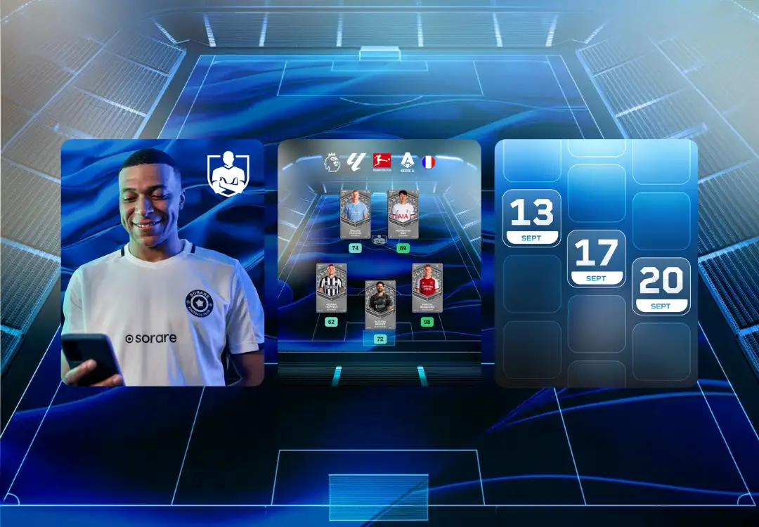 Kylian Mbappé fútbol fantasy Sorare
