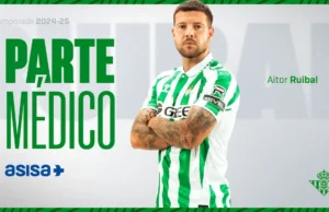 Aitor Ruibal parte médico