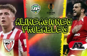 Alineación probable Athletic - AZ