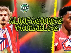 alineacion probable Atletico - Lille