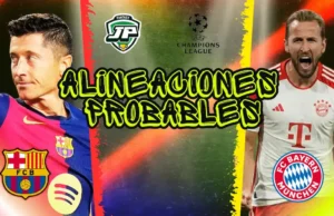 alineacion probable FC Barcelona - Bayern Münich