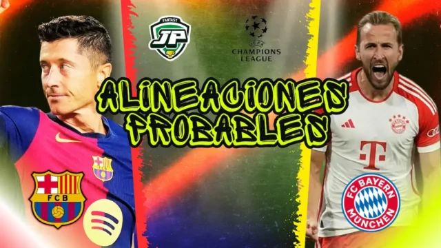 alineacion probable FC Barcelona - Bayern Münich