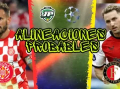 alineacion probable Girona - Feyenord