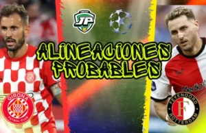 alineacion probable Girona - Feyenord