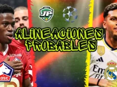 alineacion probable Lille - Real Madrid