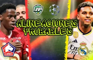 alineacion probable Lille - Real Madrid