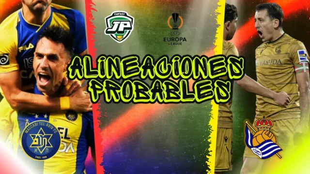 Alineación probable Maccabi - Real Sociedad
