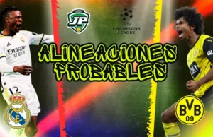 alineacion probable Real Madrid - Borussia Dortmund