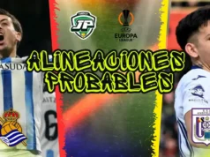 Alineación probable Real Sociedad - Anderlecht
