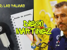 Rueda de Prensa Diego Martínez UD Las Palmas
