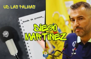 Rueda de Prensa Diego Martínez UD Las Palmas