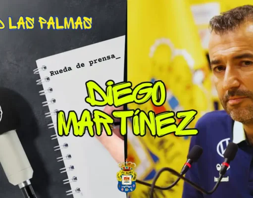 Rueda de Prensa Diego Martínez UD Las Palmas