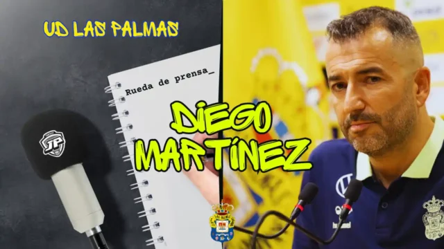 Rueda de Prensa Diego Martínez UD Las Palmas