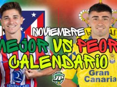 Calendario fantasy noviembre