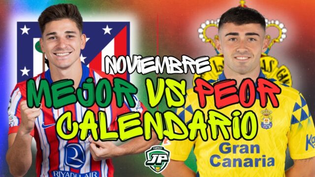 Calendario fantasy noviembre