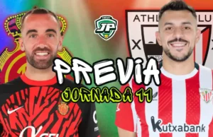 previa jornada 11 mallorca - athletic