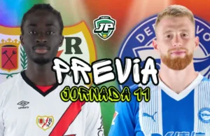 previa jornada 11 rayo vallecano - alaves
