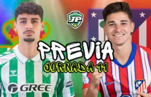 previa jornada 11 betis - atleti