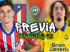 previa jornada 12 atleti - las palmas