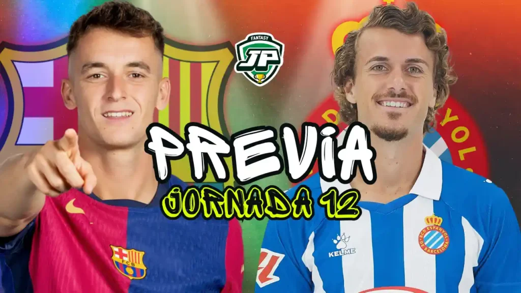 previa jornada 12 fc barcelona - rcd espanyol