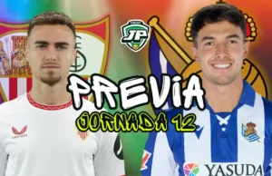 previa jornada 12 sevilla - real sociedad