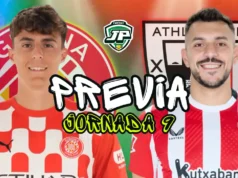 previa jornada 9 girona - athletic club