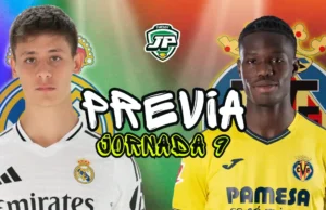 previa jornada 9 real madrid - villarreal