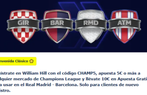 william hill apuestas gratis champions