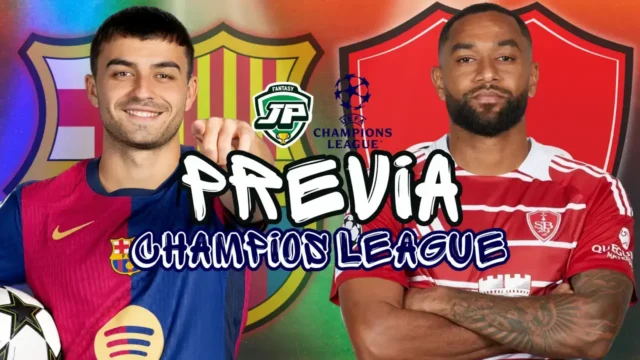 FC Barcelona - Brest alineación probable FC Barcelona Champions