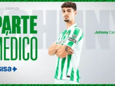 Johnny Cardoso parte médico Real Betis fantasy