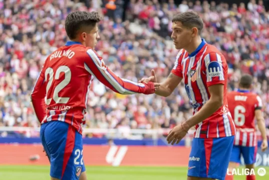 Nahuel Molina y Giuliano Simeone Atlético de Madrid fantasy