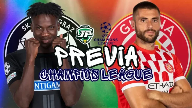 alineación probable del Girona Champions